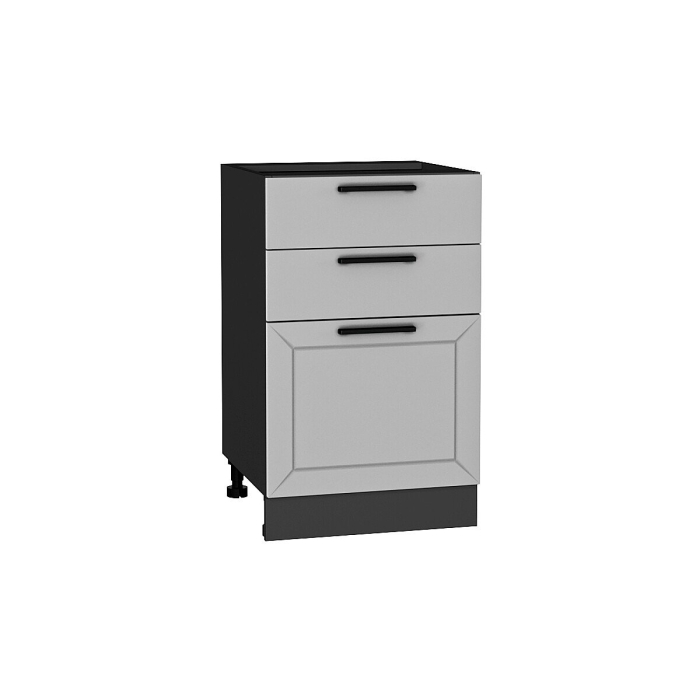 Шкаф нижний с 3-мя ящиками Глетчер