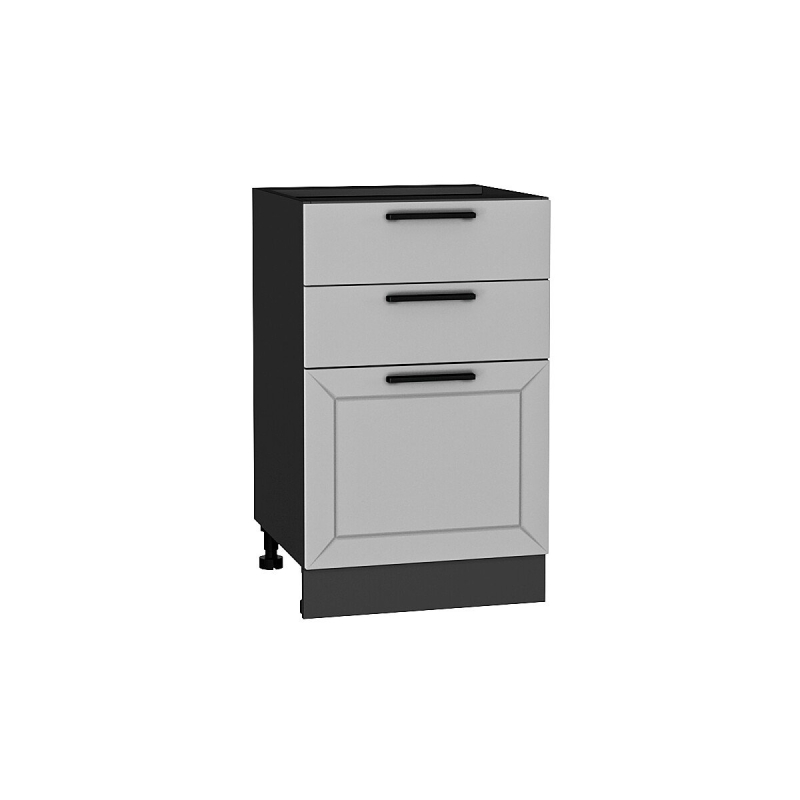 Шкаф нижний с 3-мя ящиками Глетчер