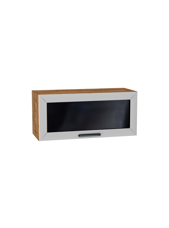 Шкаф верхний горизонтальный остекленный Глетчер