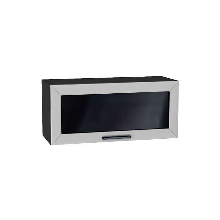 Шкаф верхний горизонтальный остекленный Глетчер