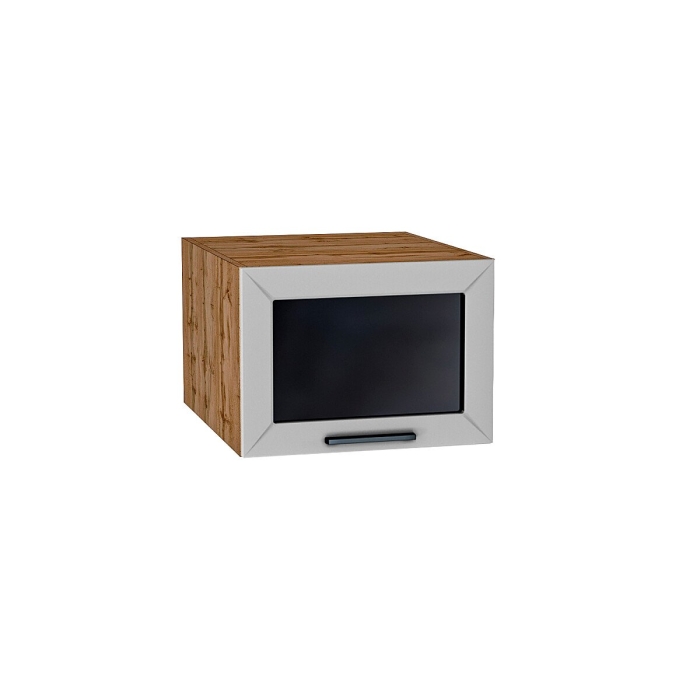 Шкаф верхний горизонтальный остекленный глубокий Глетчер