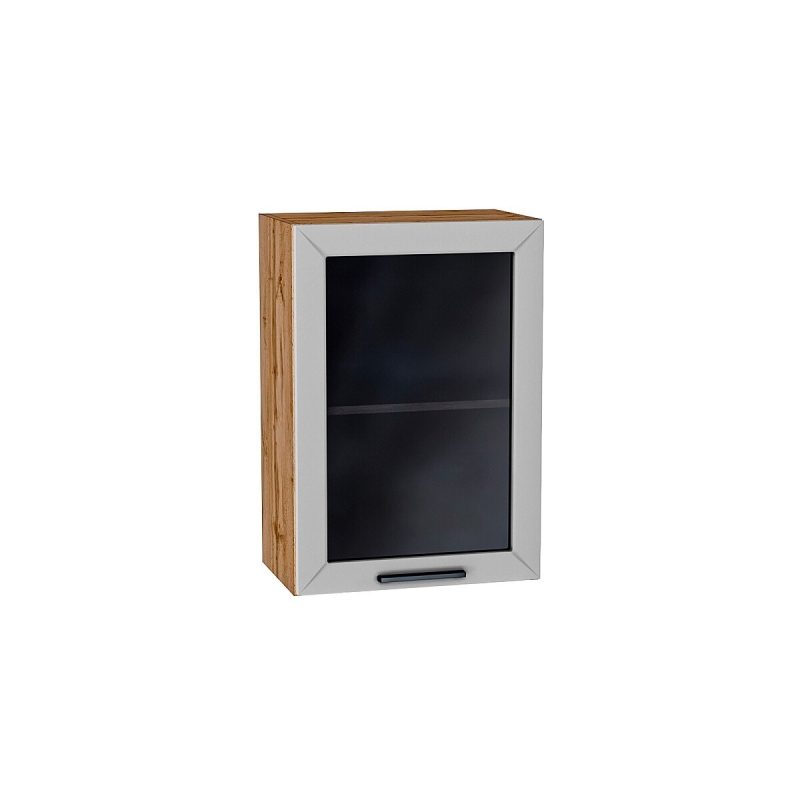 Шкаф верхний с 1-ой остекленной дверцей Глетчер