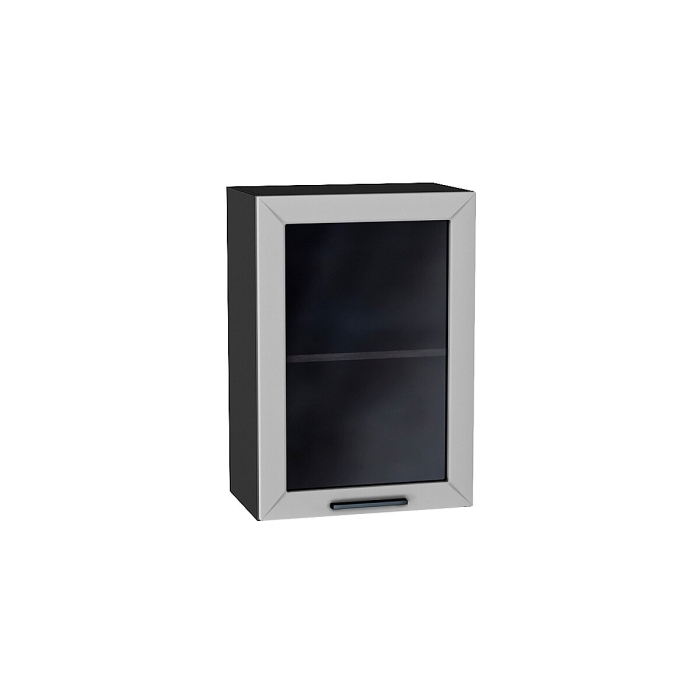 Шкаф верхний с 1-ой остекленной дверцей Глетчер