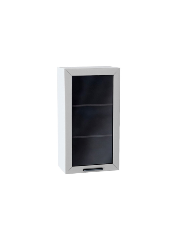 Шкаф верхний с 1-ой остекленной дверцей Глетчер