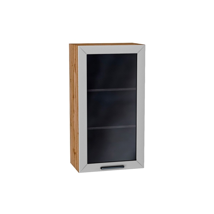 Шкаф верхний с 1-ой остекленной дверцей Глетчер