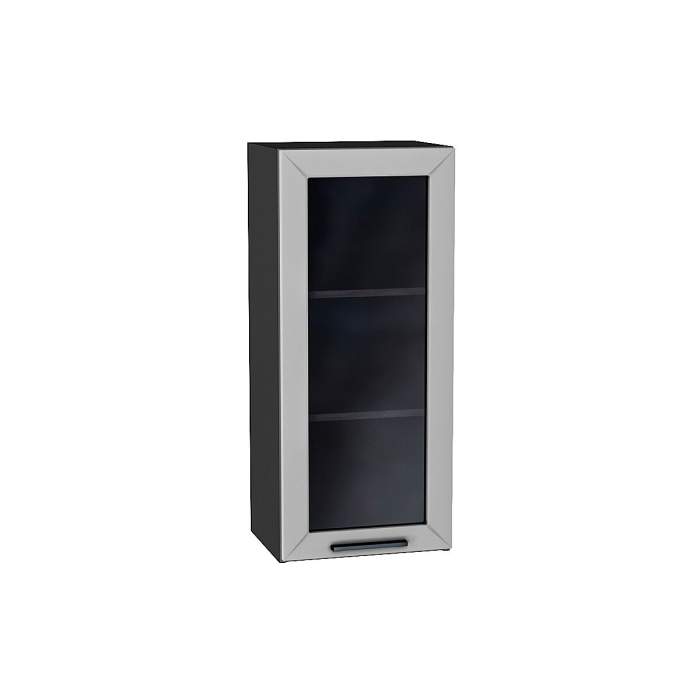 Шкаф верхний с 1-ой остекленной дверцей Глетчер