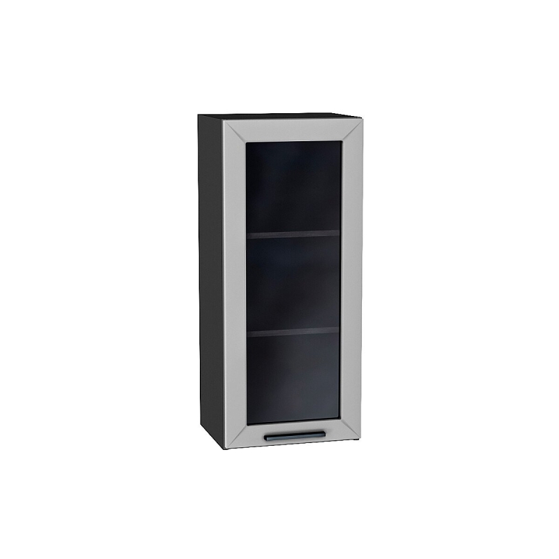 Шкаф верхний с 1-ой остекленной дверцей Глетчер