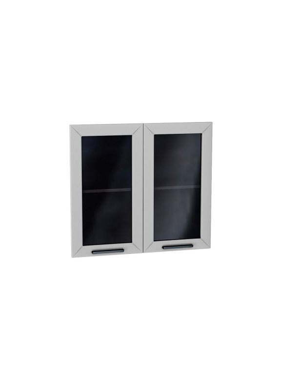 Комплект фасадов Глетчер со стеклом для каркаса Ф-55 В800