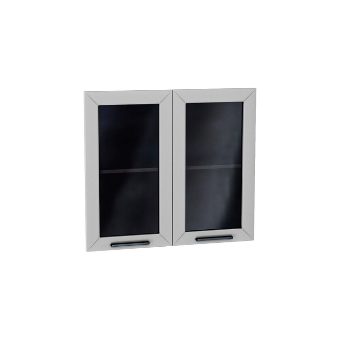 Комплект фасадов Глетчер со стеклом для каркаса Ф-55 В800