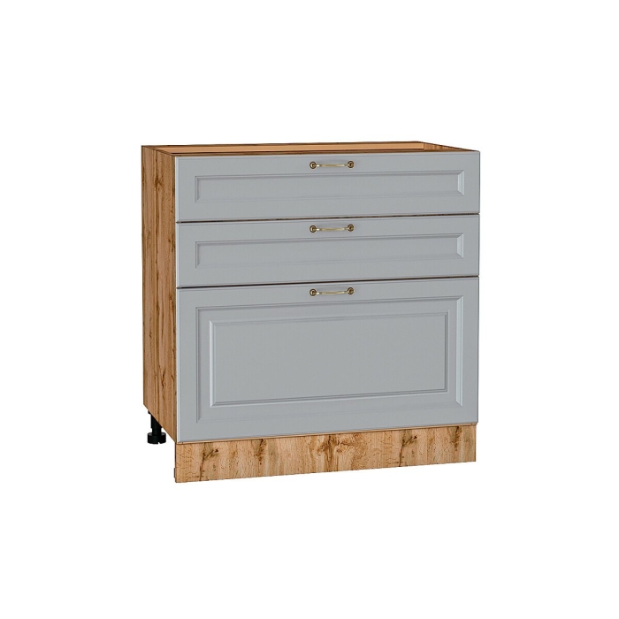 Шкаф нижний с 3-мя ящиками Ницца