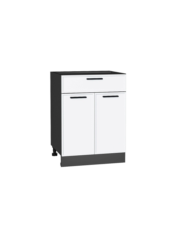 Шкаф нижний с 2-мя дверцами и ящиком Фрейм