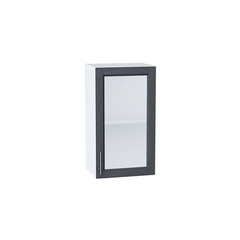 Шкаф верхний с 1-ой остекленной дверцей Сканди