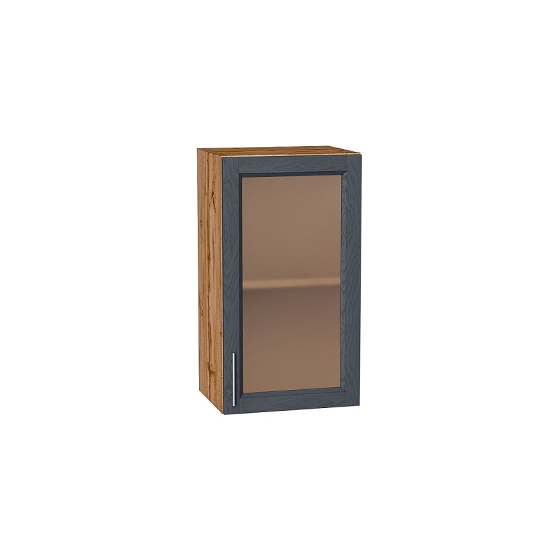 Шкаф верхний с 1-ой остекленной дверцей Сканди