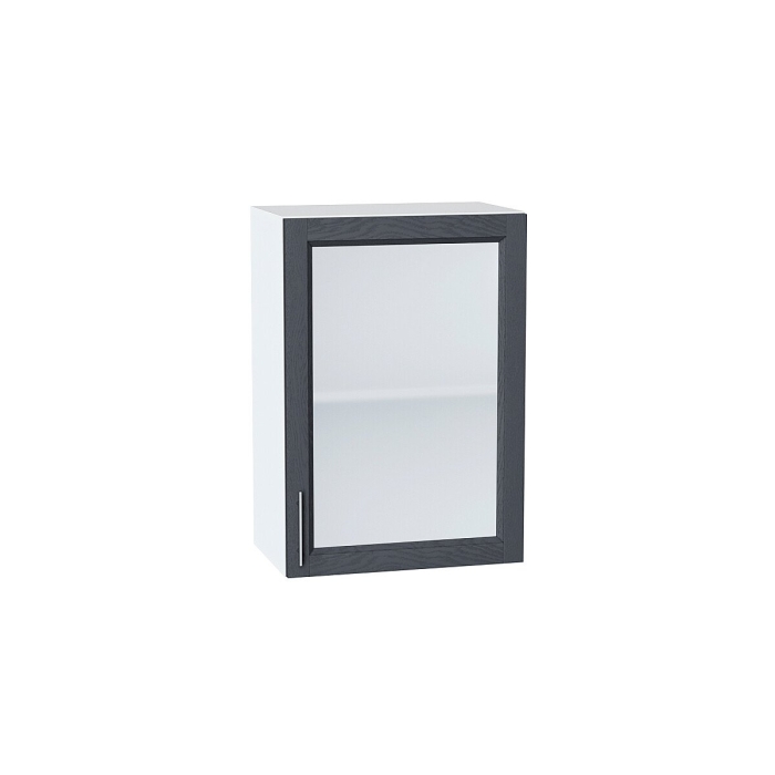 Шкаф верхний с 1-ой остекленной дверцей Сканди