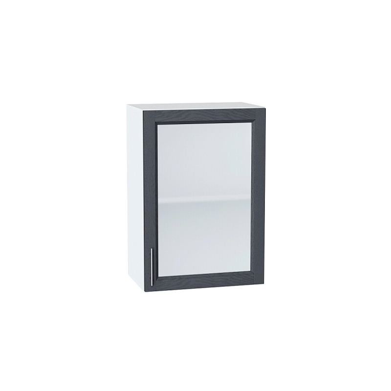 Шкаф верхний с 1-ой остекленной дверцей Сканди