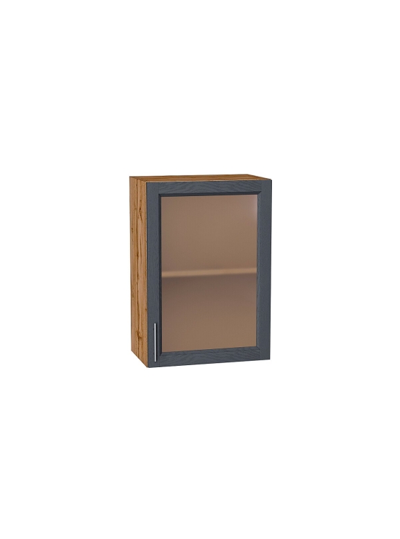 Шкаф верхний с 1-ой остекленной дверцей Сканди