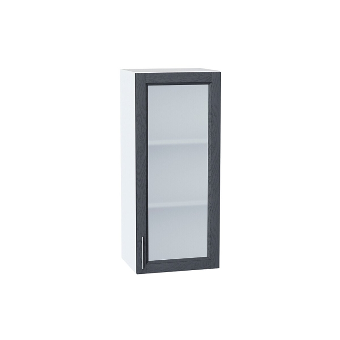 Шкаф верхний с 1-ой остекленной дверцей Сканди