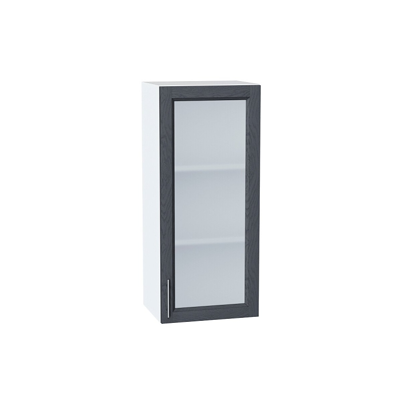 Шкаф верхний с 1-ой остекленной дверцей Сканди