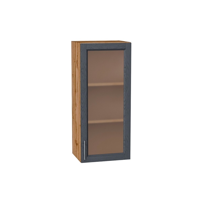 Шкаф верхний с 1-ой остекленной дверцей Сканди