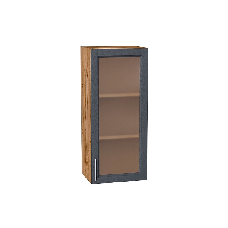 Шкаф верхний с 1-ой остекленной дверцей Сканди