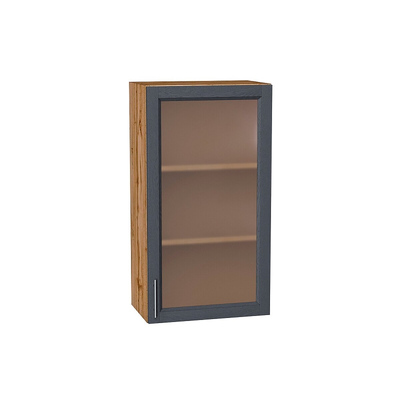 Шкаф верхний с 1-ой остекленной дверцей Сканди