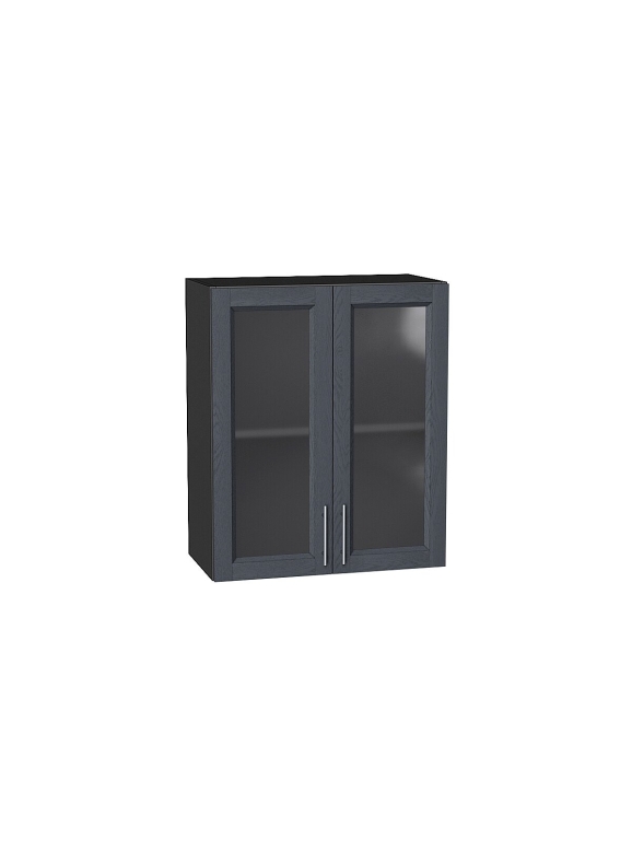 Шкаф верхний с 2-мя остекленными дверцами Сканди