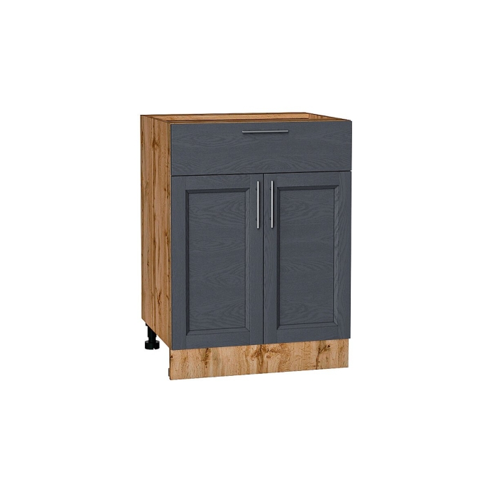 Шкаф нижний с 2-мя дверцами и ящиком Сканди