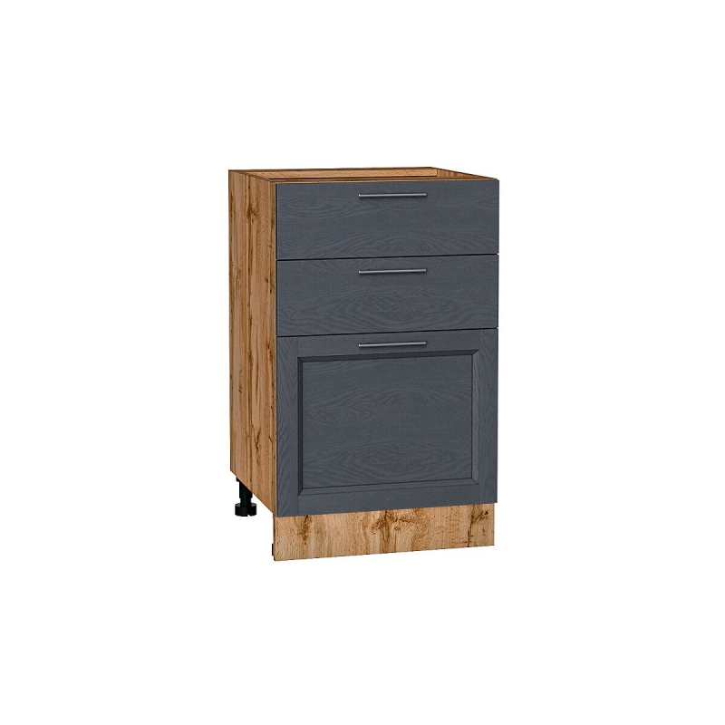 Шкаф нижний с 3-мя ящиками Сканди