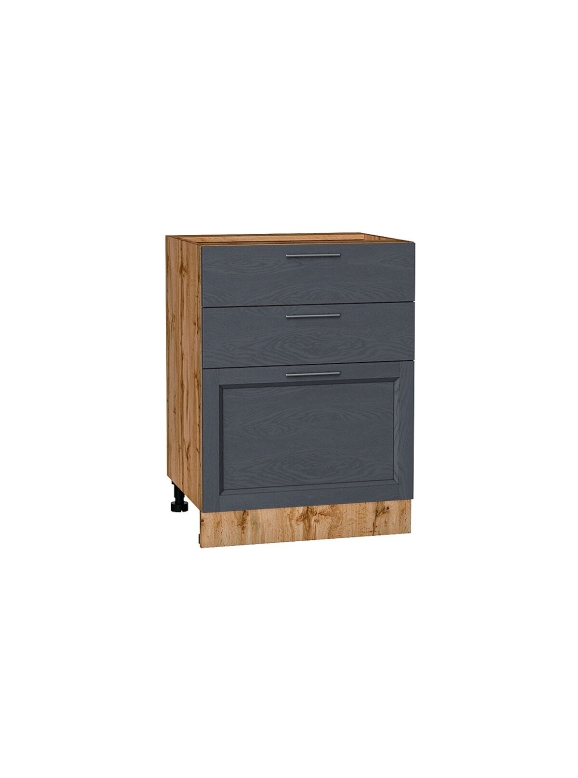 Шкаф нижний с 3-мя ящиками Сканди