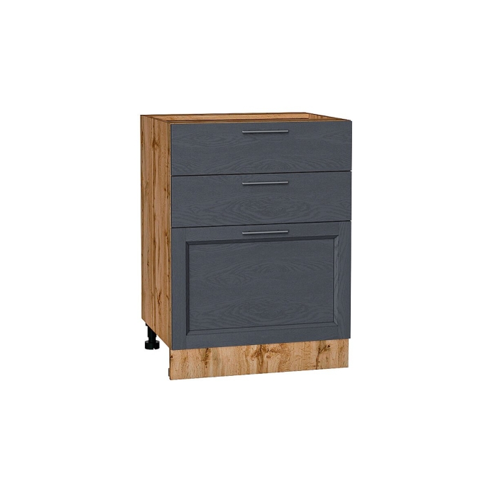 Шкаф нижний с 3-мя ящиками Сканди