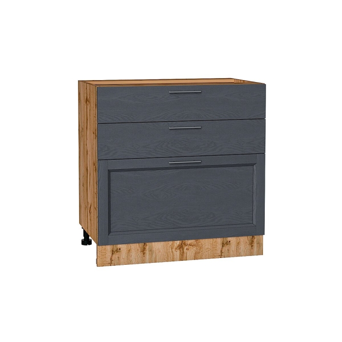 Шкаф нижний с 3-мя ящиками Сканди