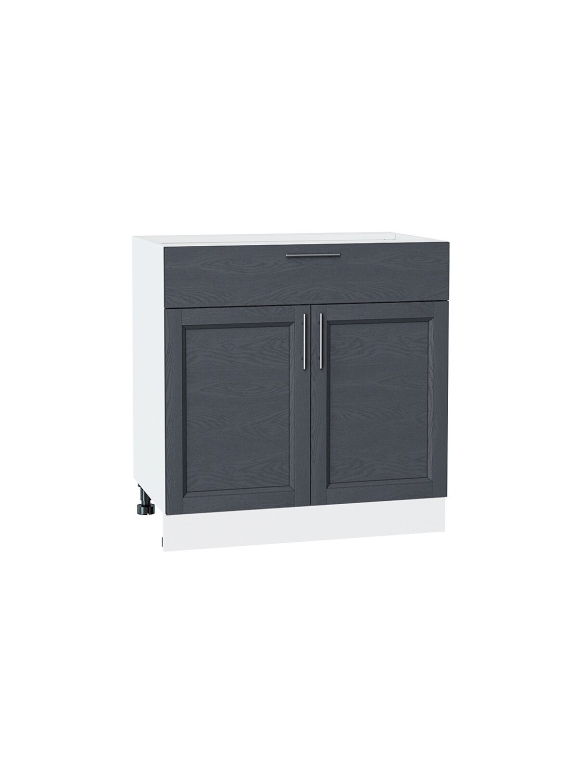 Шкаф нижний с 2-мя дверцами и ящиком Сканди