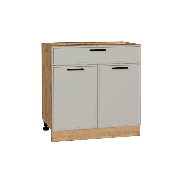 Шкаф нижний с 2-мя дверцами и ящиком Фрейм