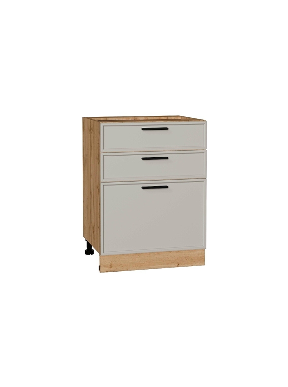 Шкаф нижний с 3-мя ящиками Фрейм