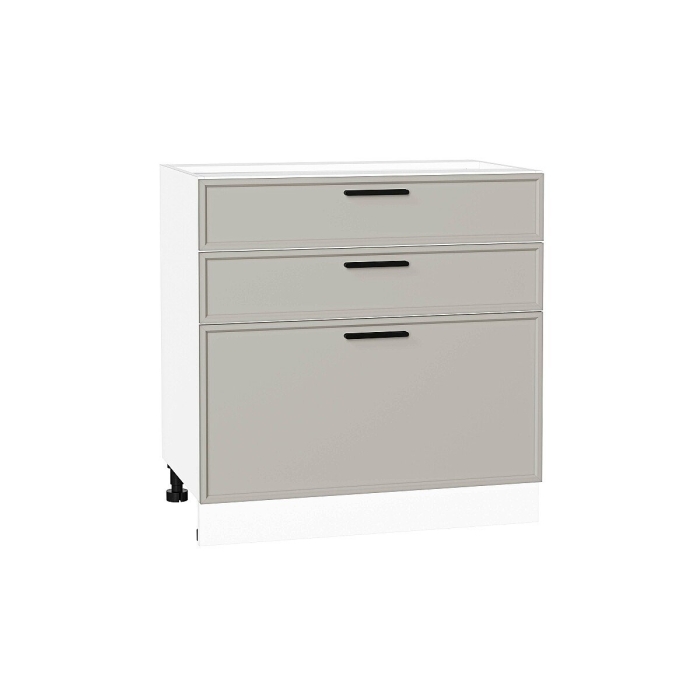 Шкаф нижний с 3-мя ящиками Фрейм