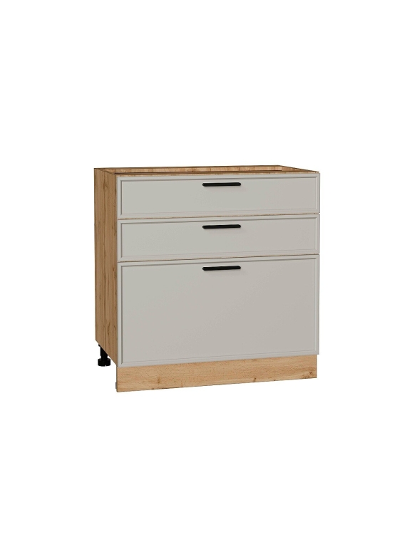Шкаф нижний с 3-мя ящиками Фрейм