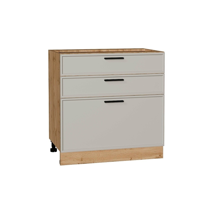Шкаф нижний с 3-мя ящиками Фрейм