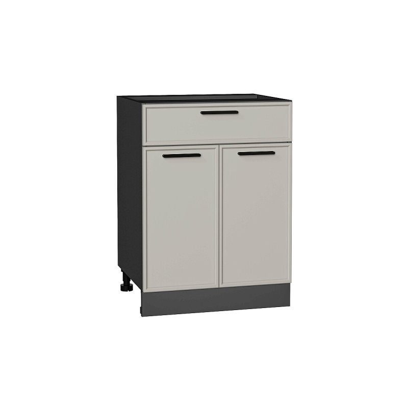 Шкаф нижний с 2-мя дверцами и ящиком Фрейм