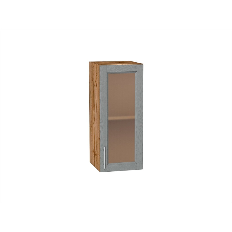 Шкаф верхний с 1-ой остекленной дверцей Сканди