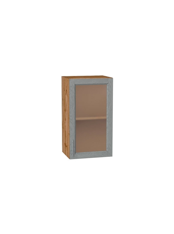 Шкаф верхний с 1-ой остекленной дверцей Сканди
