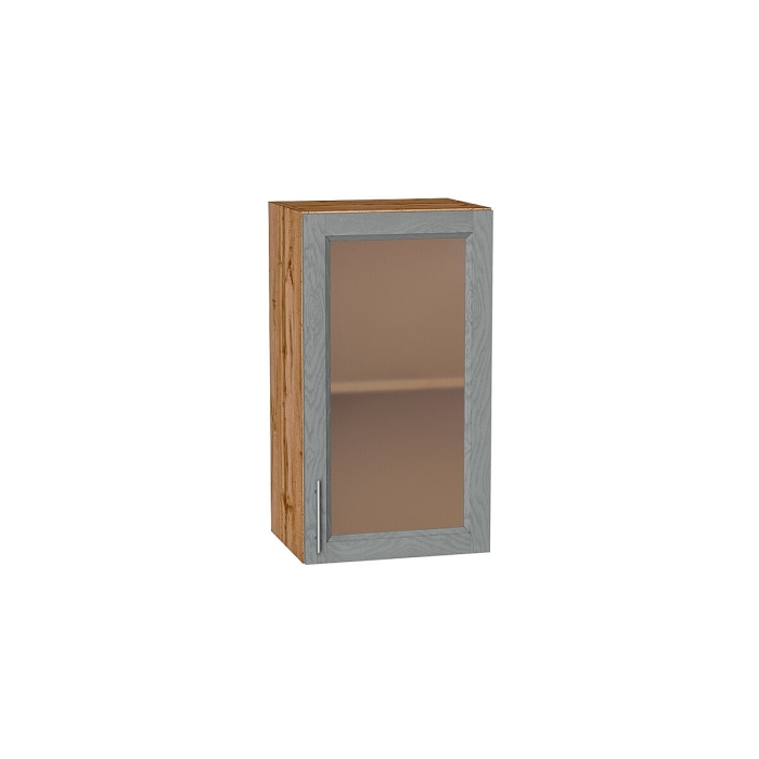 Шкаф верхний с 1-ой остекленной дверцей Сканди