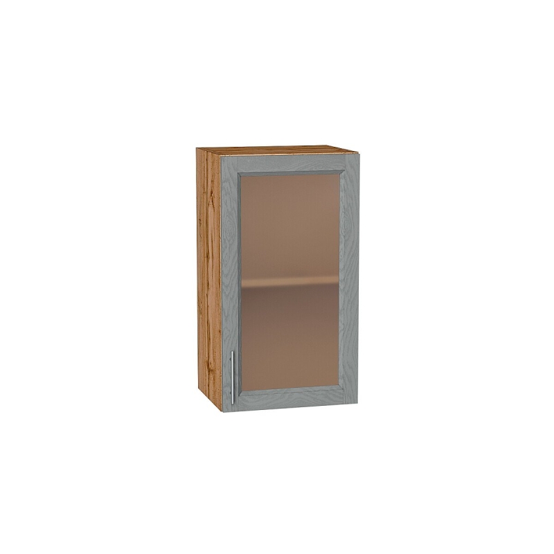 Шкаф верхний с 1-ой остекленной дверцей Сканди