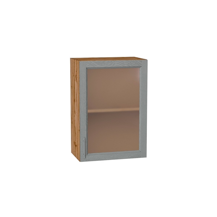 Шкаф верхний с 1-ой остекленной дверцей Сканди