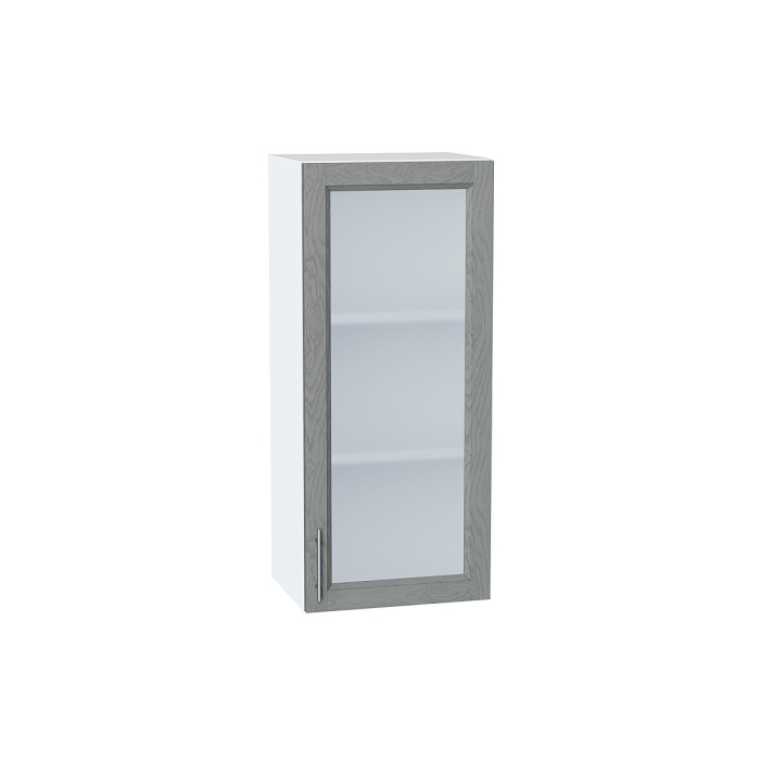 Шкаф верхний с 1-ой остекленной дверцей Сканди