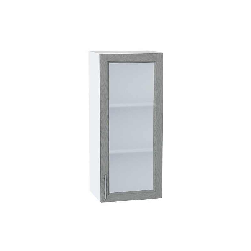 Шкаф верхний с 1-ой остекленной дверцей Сканди