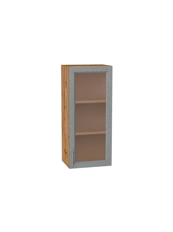 Шкаф верхний с 1-ой остекленной дверцей Сканди