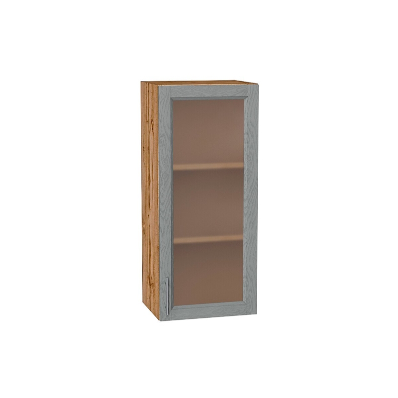 Шкаф верхний с 1-ой остекленной дверцей Сканди