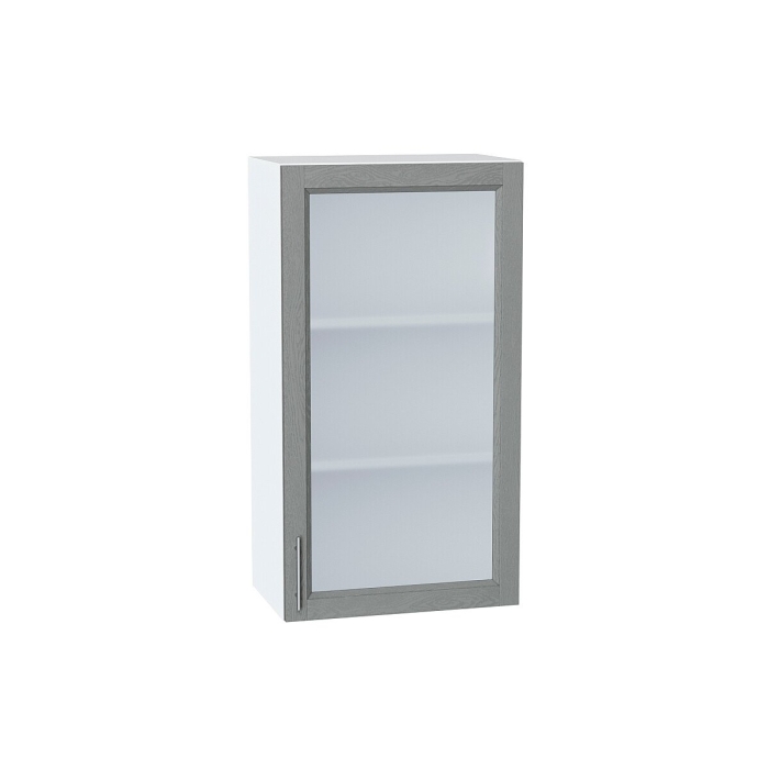 Шкаф верхний с 1-ой остекленной дверцей Сканди