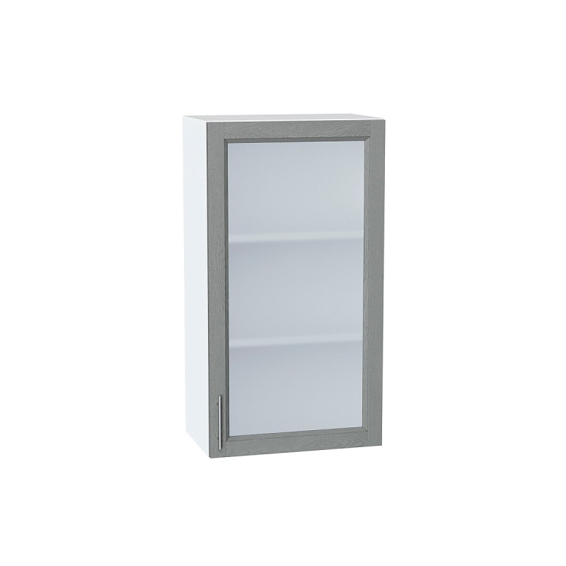 Шкаф верхний с 1-ой остекленной дверцей Сканди