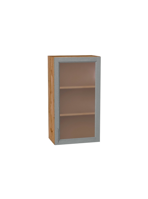 Шкаф верхний с 1-ой остекленной дверцей Сканди